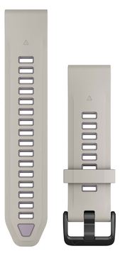 Garmin QuickFit-Armband Silikon Nebelgrau/Lavendel von LumaTech
