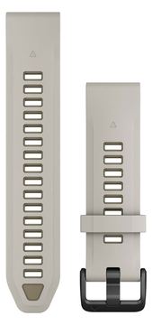 Garmin QuickFit-Armband Silikon Nebelgrau/Sandstein von LumaTech