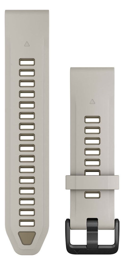 Garmin QuickFit-Armband Silikon Nebelgrau/Sandstein