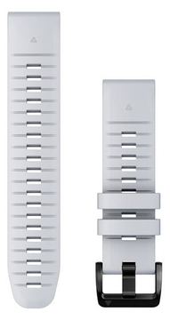 Garmin Quickfit-Armband Silikon Steinweiss/Schwarz von LumaTech