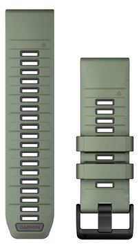 Garmin QuickFit-Armband Silikon Weidengruen/Graphit von LumaTech