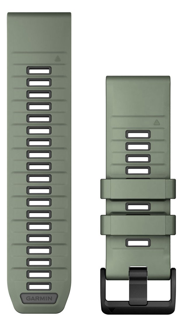 Garmin QuickFit-Armband Silikon Weidengruen/Graphit