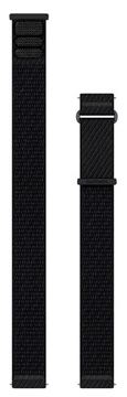 Garmin Schnellwechsel-Armband Nylon Schwarz/Schiefergrau von LumaTech
