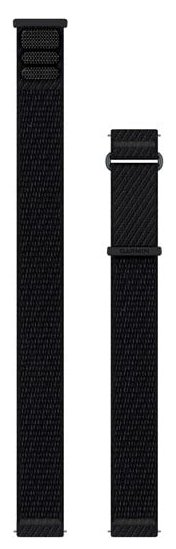 Garmin Schnellwechsel-Armband Nylon Schwarz/Schiefergrau