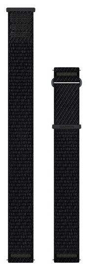 Garmin Schnellwechsel-Armband Nylon Schwarz/Schiefergrau
