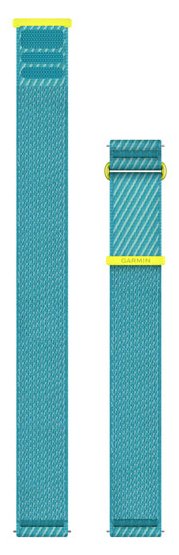 Garmin Schnellwechsel-Armband Nylon Türkis/Amp Yellow