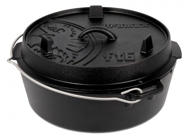Petromax ft6-t - 5,5 l - Schwarz - Eisenguss - 364 mm - 312 mm - 160 mm