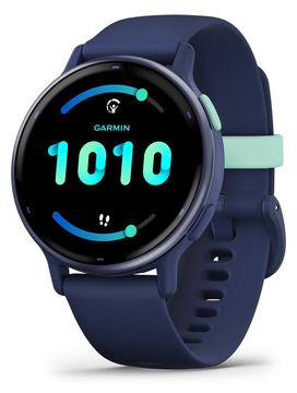 Garmin vívoactive 5 - Marineblau - intelligente Uhr mit Band - Silikon - Handgelenkgröße: 125-190 mm - Anzeige 3.04 cm von LumaTech