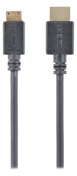 Gembird Cablexpert - HDMI-Kabel mit Ethernet - 19 pin mini HDMI Type C männlich zu HDMI männlich von LumaTech
