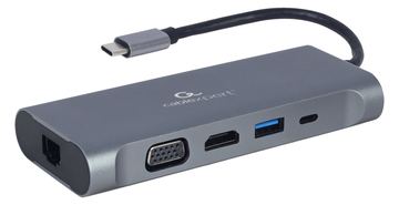 Gembird Cablexpert A-CM-COMBO7-01 - Dockingstation - USB-C 3.1 von LumaTech