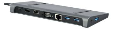 Gembird Cablexpert A-CM-COMBO9-02 - Dockingstation - USB-C 3.1 von LumaTech