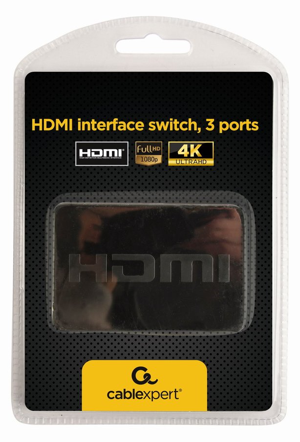 Gembird Cablexpert DSW-HDMI-34 - Video/Audio-Schalter von LumaTech