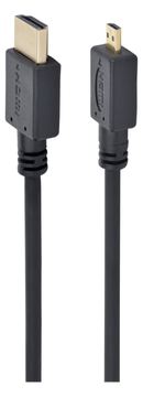 Gembird HDMI-Kabel - 19 pin micro HDMI Type D männlich zu HDMI männlich von LumaTech