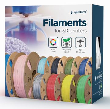 Gembird Weiß - 1 kg - PTEG-Filament (3D) von LumaTech