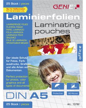 Genie 10782 - Transparent - A5 - 154 mm - 216 mm - 4 mm - 180 g von LumaTech