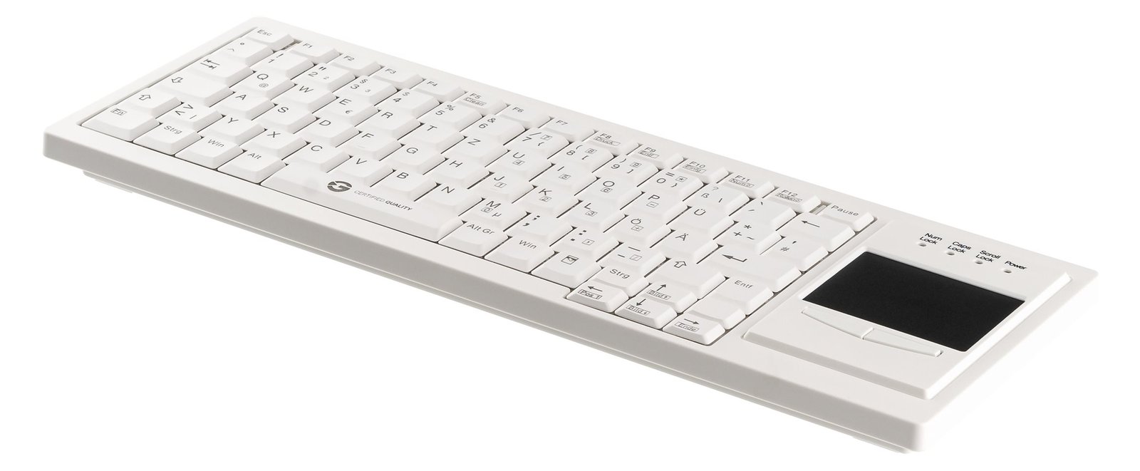 GETT CleanType Xtra Touch WL - Tastatur - 75% - compact TKL - TL: Deutsch, QWERTZ