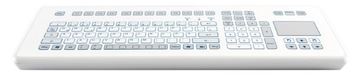 GETT InduDur TKS-105c-TOUCH-KGEH - Tastatur - mit Touchpad - TL: Deutsch, QWERTZ von LumaTech