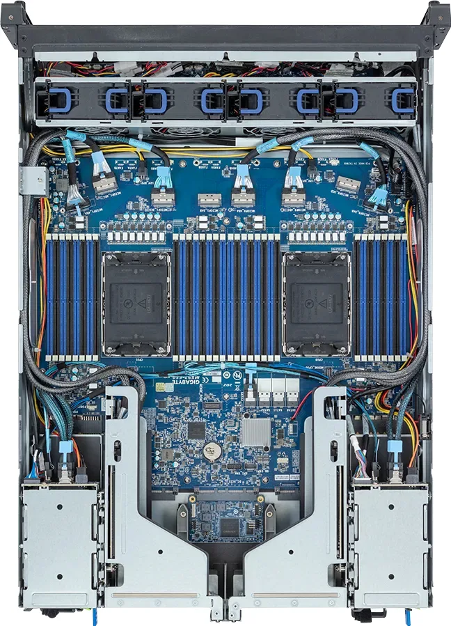 Giga Computing GigaByte Barebone E283-S90-AAV1 - Server-Barebone - DDR5, Ansicht 5