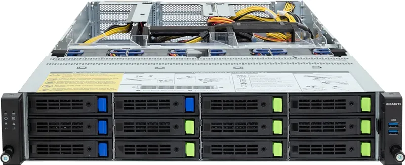 Giga Computing R283-ZF0-AAL1 - rev 3.x - AMD EPYC - Server - AMD EPYC, Ansicht 3