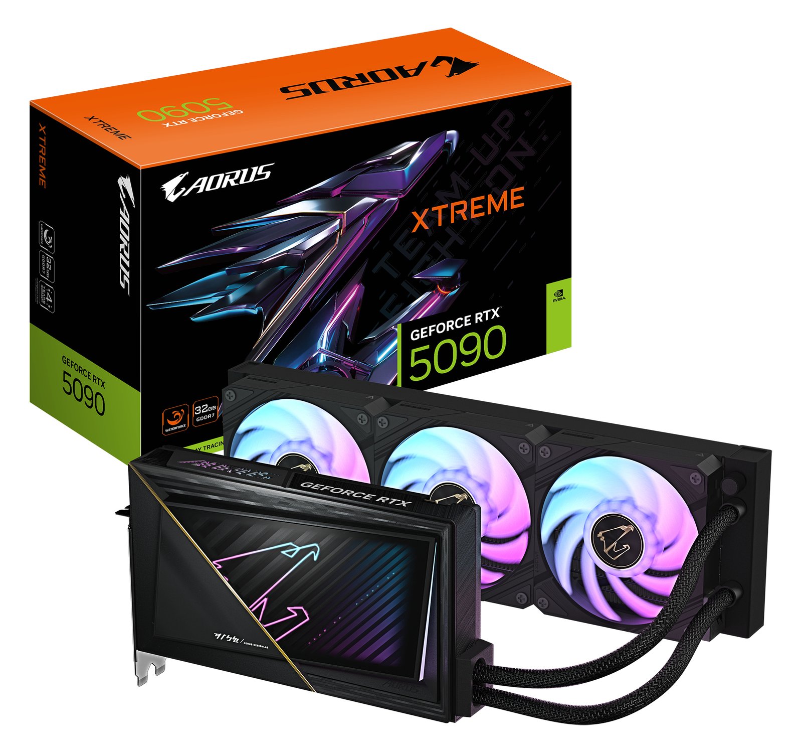 Gigabyte AORUS GeForce RTX 5090 XTREME WATERFORCE 32G