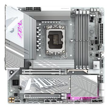 Gigabyte AORUS Z890M ELITE WIFI7 ICE - Motherboard - micro ATX - LGA1851-Sockel - Z890 Chipsatz - USB4, USB-C 3.2 Gen2 von LumaTech
