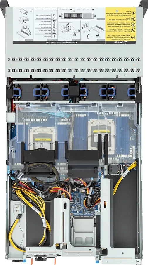 Gigabyte Barebone R283-ZF1-AAL1 - Barebone - AMD EPYC, Ansicht 4