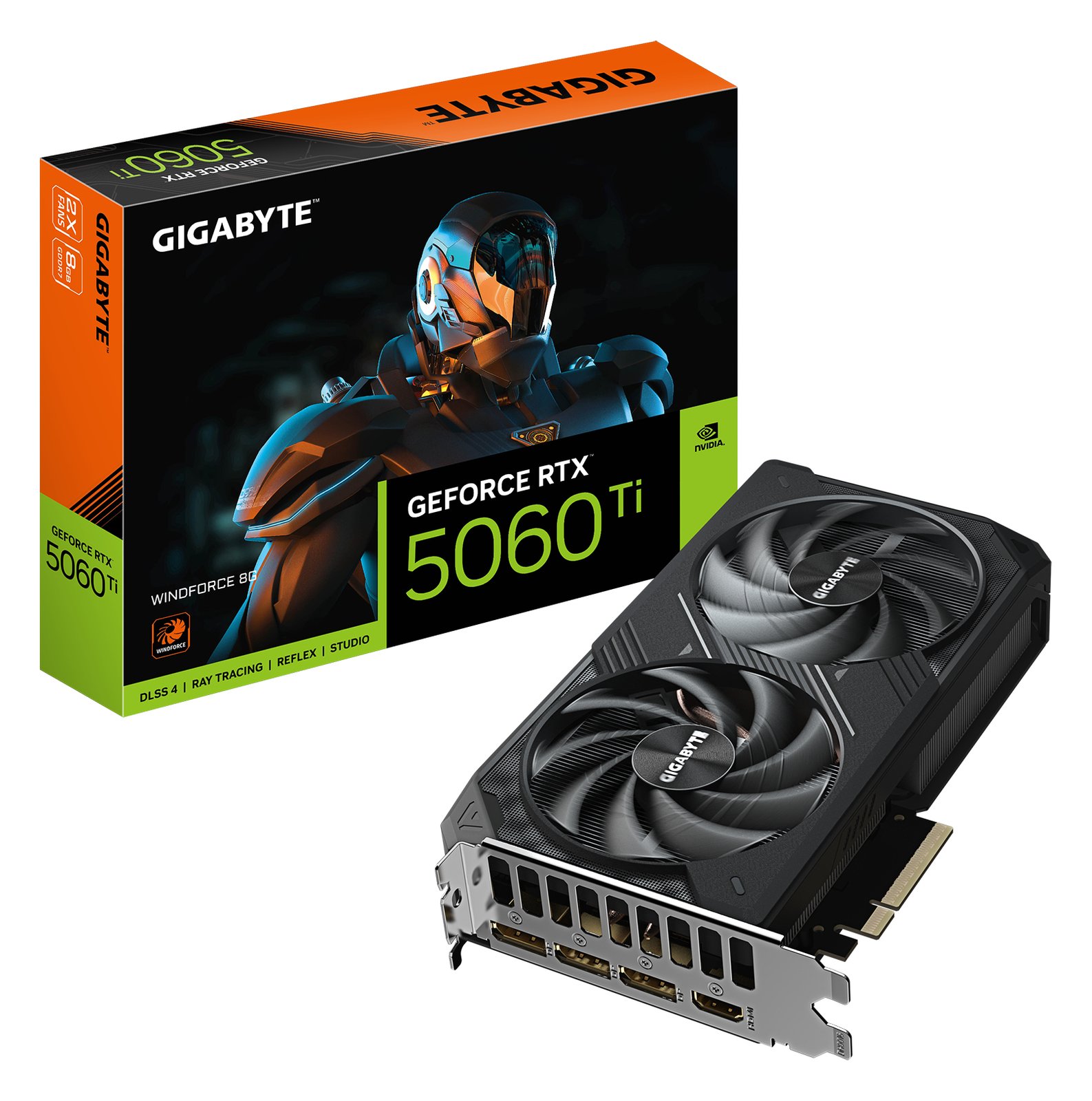 Gigabyte GeForce RTX 5060 Ti WINDFORCE 8G - Grafikkarten