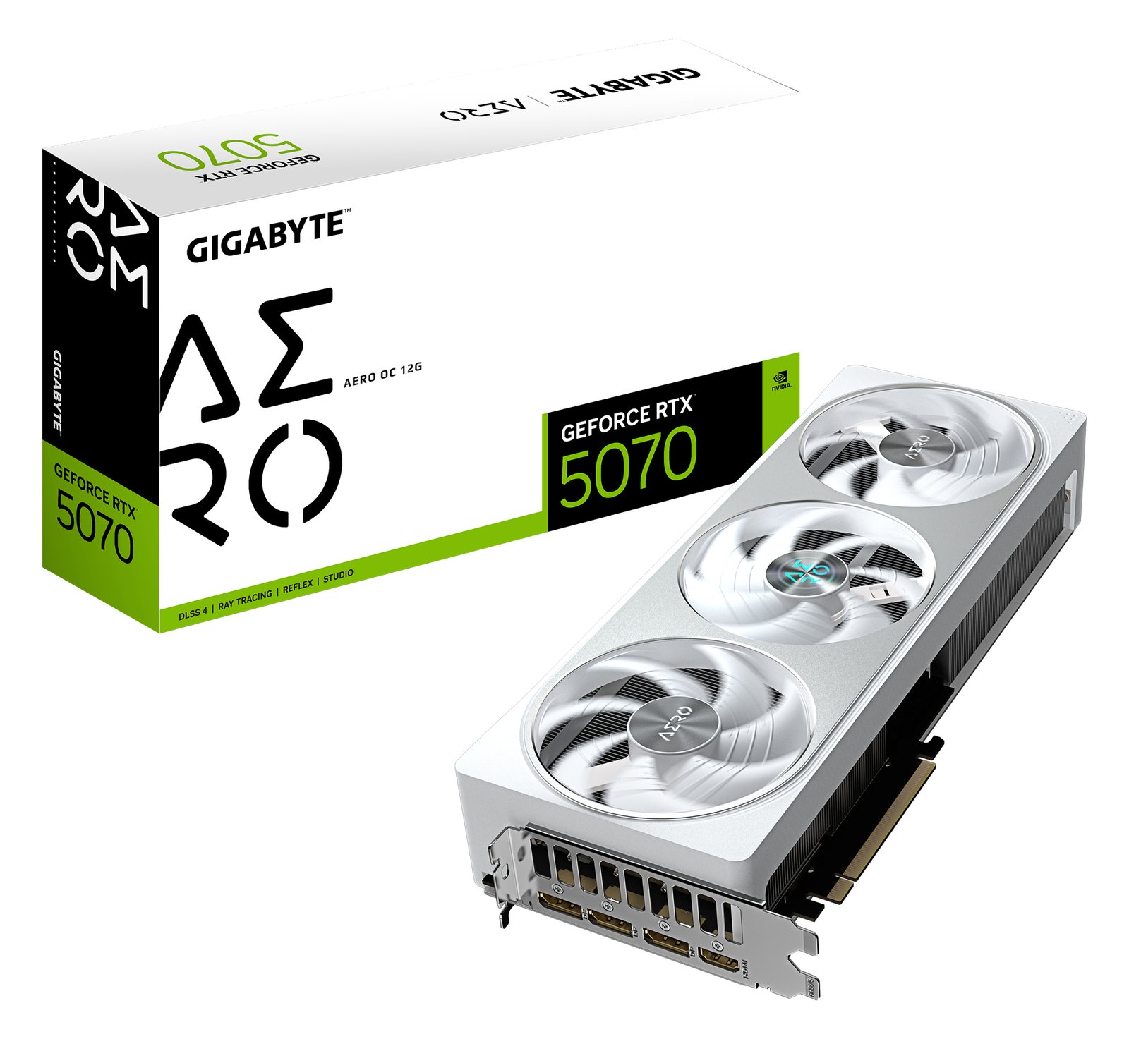 Gigabyte GeForce RTX 5070 AERO OC 12G - Grafikkarten