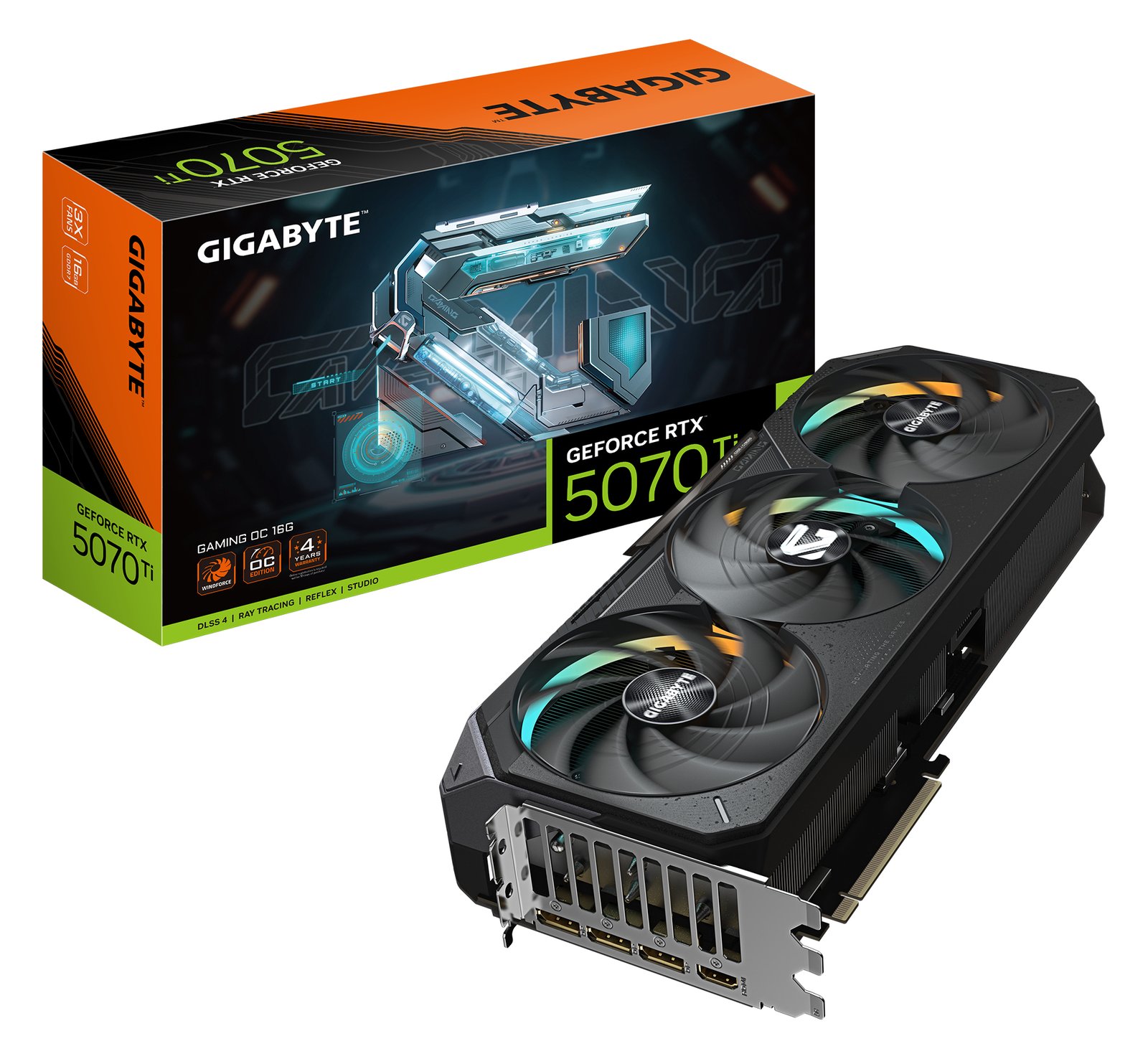 Gigabyte GeForce RTX 5070 Ti GAMING OC 16G - Grafikkarten