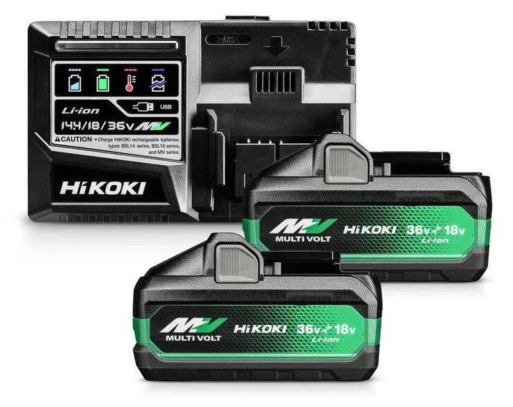Hikoki UC18YSL3WJZ Akku 36V 4,0 Ah / 18V 8,0 Ah