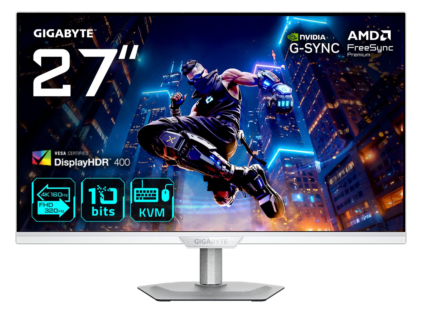 Gigabyte M27UP ICE - LED-Monitor - Gaming - 68.6 cm (27)
