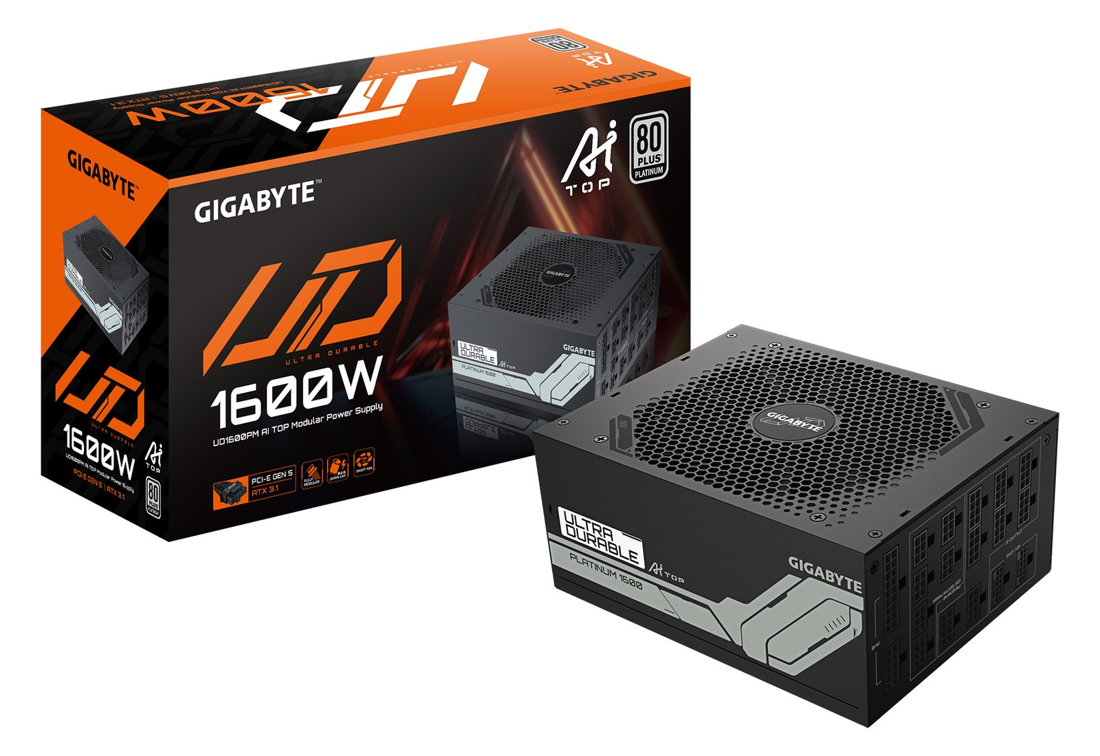 Gigabyte Netzteil UD1600GM PG5 1600Watt - PC-/Server Netzteil - ATX