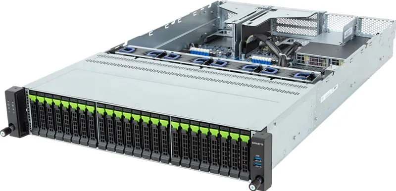 Gigabyte R263-Z36-AAJ1 rev 3.x, Ansicht 2
