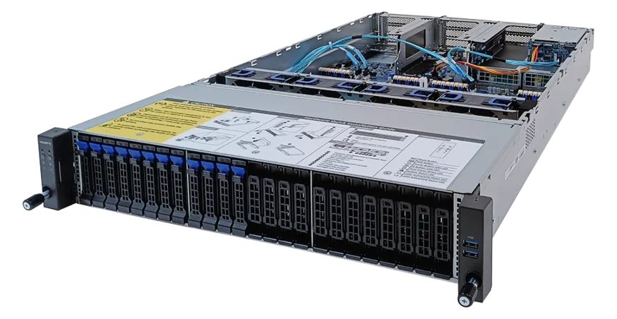 Gigabyte R282-Z97 (Rev. A00) - Server - Rack-Montage - 2U - 1-Weg - keine CPU - RAM 0 GB - Hot-Swap 6.4 cm (2.5)