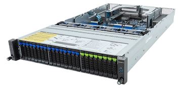 Gigabyte R283-Z92 (rev. AAE2) - Server - Rack-Montage - 2U - zweiweg - RAM 0 GB - SATA/SAS/NVMe 6.4 cm (2.5) von LumaTech