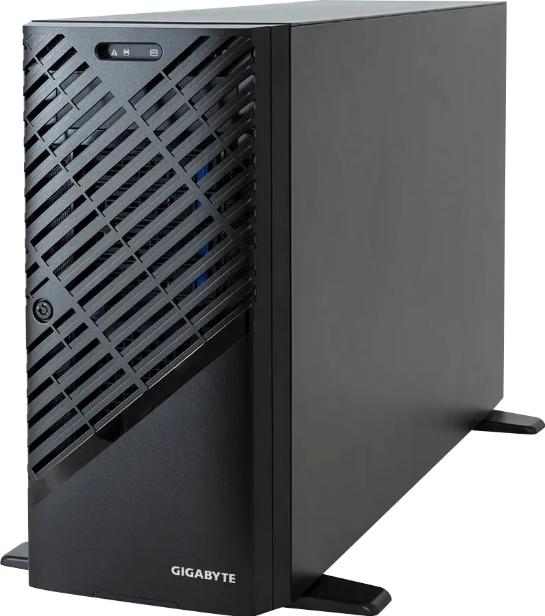 Gigabyte W773-W80 Rev. 3 Tower Server Single Sockel 4677 - Barebone - 1.024 MB, Ansicht 2