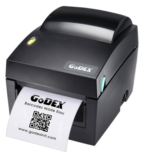 GoDEX DT4x - Thermodirekt - 203 x 203 DPI - 177 mm/sek - Kabelgebunden - Schwarz