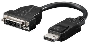 Goobay - Display-Adapter - DisplayPort (M) bis DVI-D (W) von LumaTech