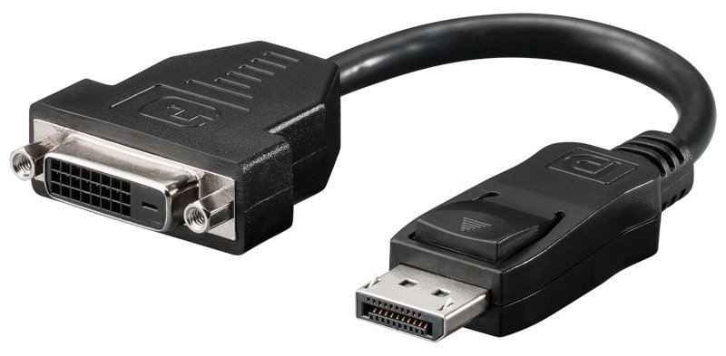 Goobay - Display-Adapter - DisplayPort (M) bis DVI-D (W)