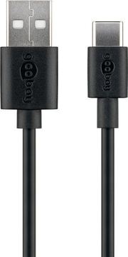 Goobay - USB-Kabel - USB-C (M) umkehrbar zu USB (M) von LumaTech