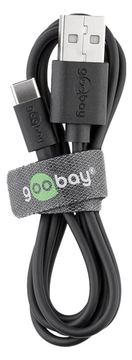 Goobay - USB-Kabel - USB-C (M) umkehrbar zu USB (M) von LumaTech