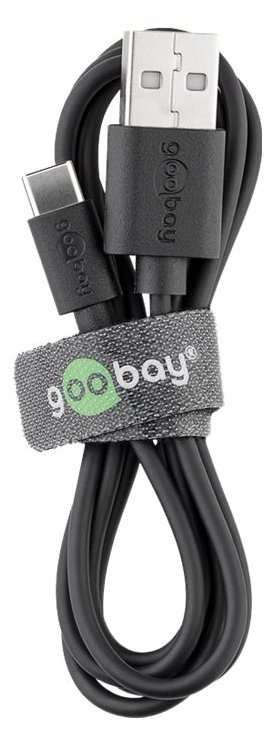 Goobay - USB-Kabel - USB-C (M) umkehrbar zu USB (M)