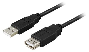 Goobay DELTACO USB2-13S - USB-Verlängerungskabel - USB (M) von LumaTech