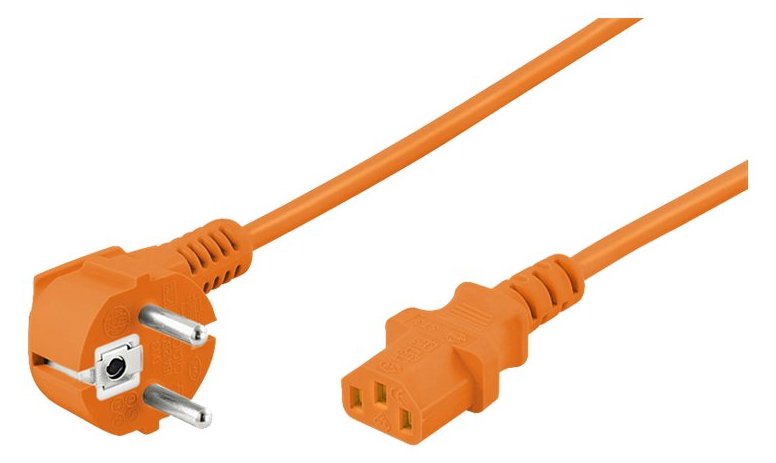 Goobay Stromkabel - IEC 60320 C13 zu CEE 7/7 (M)