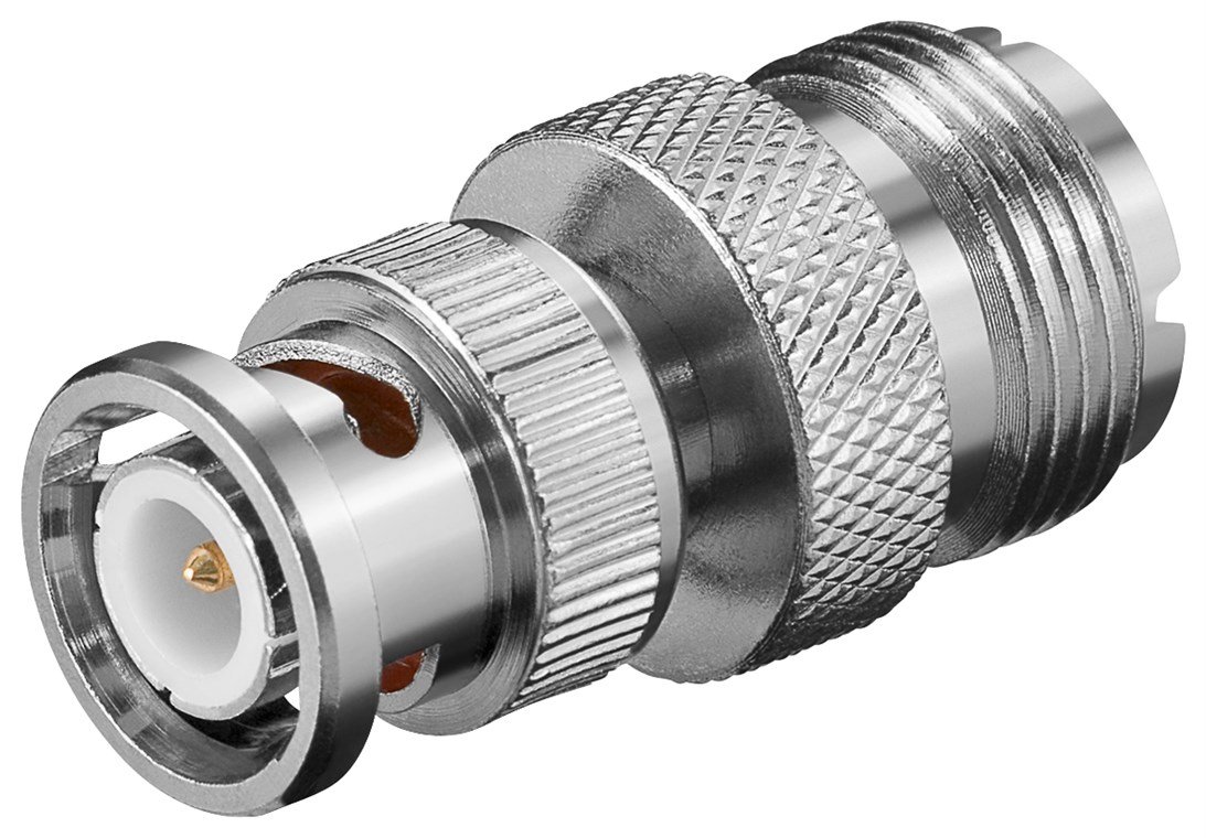 Goobay UG 255/U - BNC - UHF - Männlich/Weiblich - Silber von LumaTech