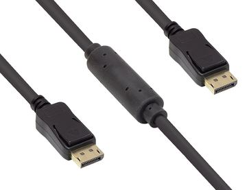 Good Connections 4810-150G - 15 m - DisplayPort - DisplayPort - Männlich - Männlich - Gold von LumaTech
