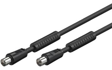 Good Connections Antennenkabel - IEC-Anschluss weiblich zu IEC-Anschluss männlich von LumaTech