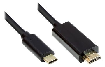 Good Connections GC-M0102 - 3 m - HDMI Typ A (Standard) - USB Typ-C - Männlich - Männlich - Gerade von LumaTech