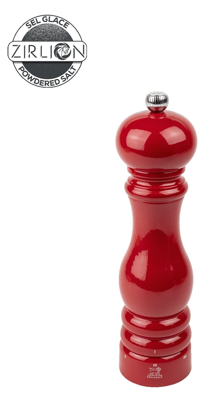 Peugeot Saveurs Paris Salzmühle 22 cm uSelect Z rot lackiert Holz