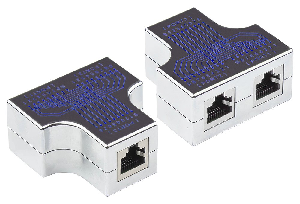Good Connections Modular T-Adapter RJ45